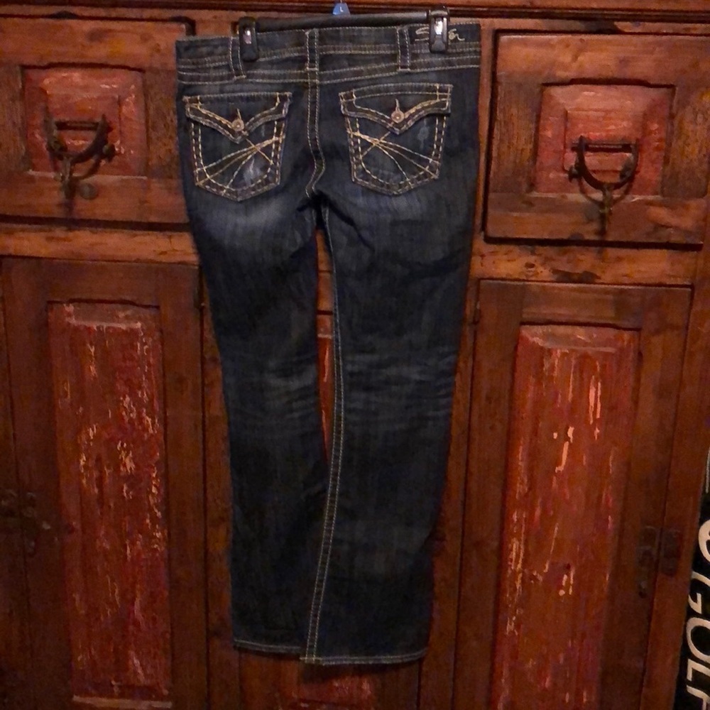 Pioneer style silver jeans 31/33